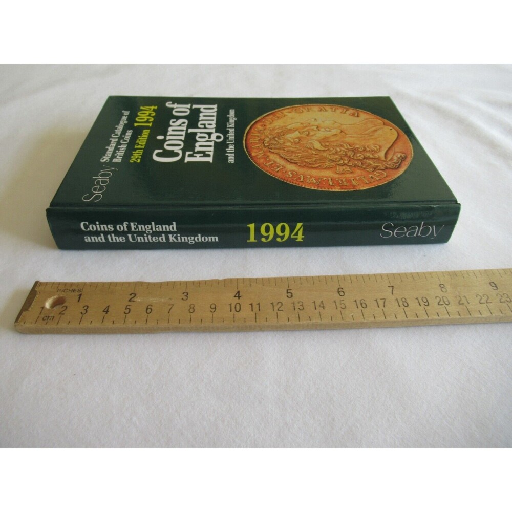 VINTAGE COIN BOOK 1994 SEABY CATALOGUE COINS OF ENGLAND & THE UK 29th EDITION - Picture 2 of 10